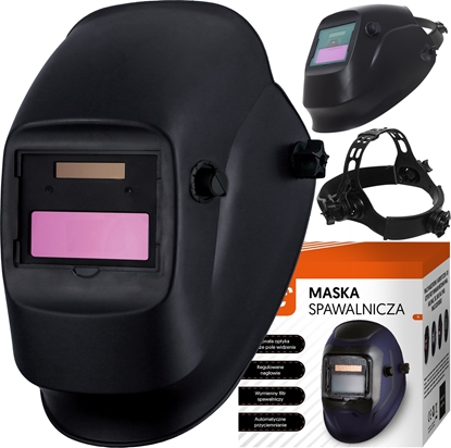 Picture of Maska spawalnicza JAVA samociemniajca z filtrem Bateria soneczna/bat.litowa CR2032