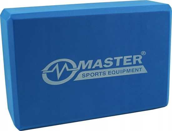 Изображение Master Kostka Klocek do Jogi MASTER Blue 23 x 15 x 7,5 cm