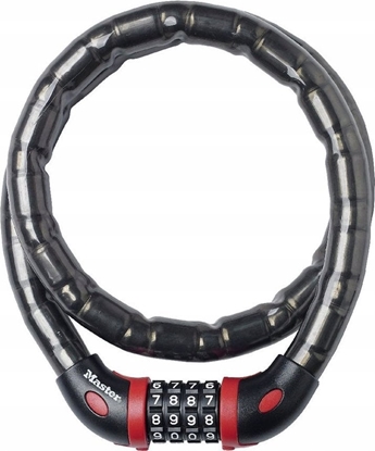 Attēls no MasterLock Master Lock Armoured Cable Lock with Combination   8226EURDPRO