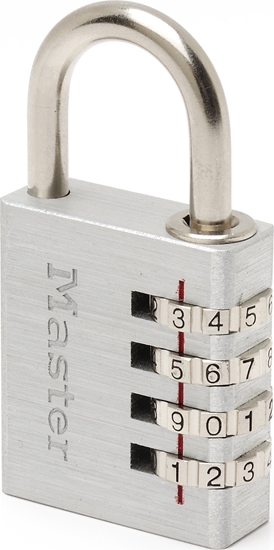 Picture of MasterLock Master Lock Combination Lock 40mm aluminium housing 7640EURD