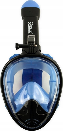 Изображение Master Maska do Nurkowania Snorkelingu MASTER Penotwarzowa S-M Black