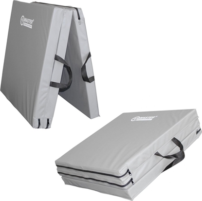 Attēls no Master Materac gimnastyczny 3-czciowy MAS4A494 180 cm x 60 cm x 5 cm szary