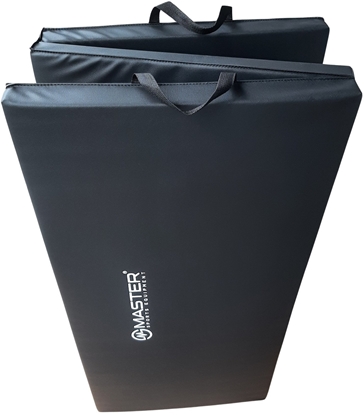 Изображение Master Materac gimnastyczny 3-czciowy MAS4A496 180 cm x 120 cm x 5 cm czarna