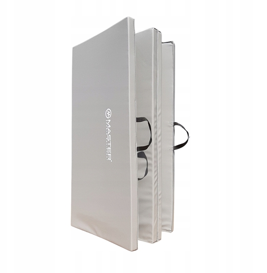 Изображение Master Materac gimnastyczny 4-czciowy MAS4A497 240 cm x 120 cm x 5 cm szary