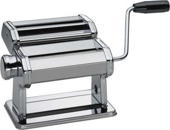 Изображение Maszynka do makaronu Kuchenprofi Maszynka Kuchenprofi Compack do makaronu, 3 rolki, 20x20x15 cm, czarna