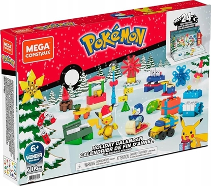 Изображение Mattel Mega Construx Pokemon Kalendarz witeczny