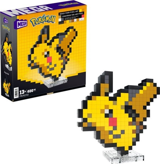 Picture of Mattel MEGA Pokémon Pixel Pikachu (HTH74)