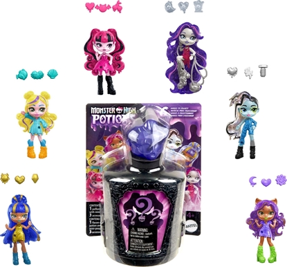 Изображение Mattel Monster High Potion eleksyras mini siurpriz rinkinys