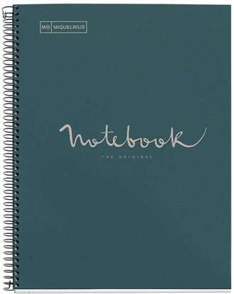 Picture of MAUL A613437 notatnik A4 80 ark. Niebieski