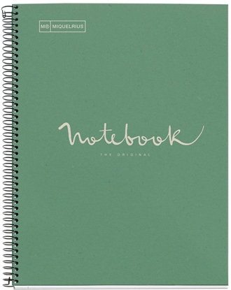 Picture of MAUL A613551 notatnik A4 80 ark. Zielony