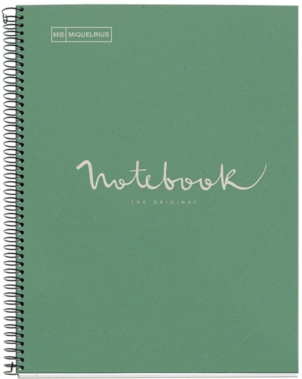 Picture of MAUL A613551 notatnik A4 80 ark. Zielony