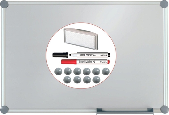 Picture of Maul MAUL Whiteboard MAULpro 60x90cm komplett Set silber