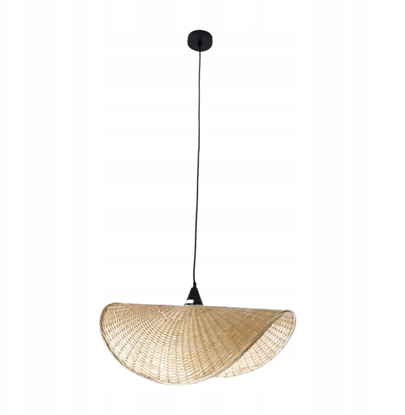 Изображение Maxlight Koshi P0498 lampa wiszca zwis 1x60W E27 beowa/czarna