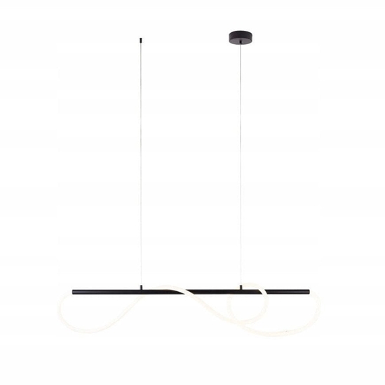 Изображение Maxlight Laguna P0512 lampa wiszca zwis 1x30W LED 3000K 2658 lm czarna