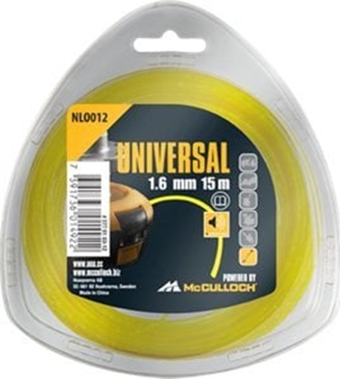 Picture of McCulloch UNIVERSAL 1.6mm x 15m low noise line