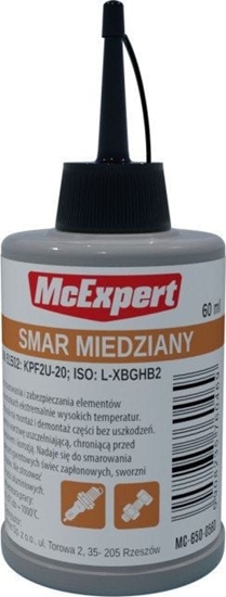 Picture of McExpert SMAR MIEDZIANY BUTELKA Z MIESZKIEM 60ML