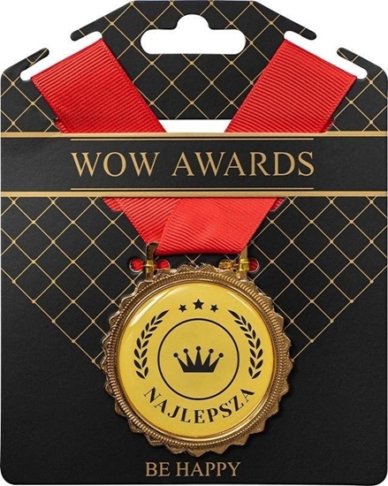 Picture of Medal prezentowy z napisem Najlepsza