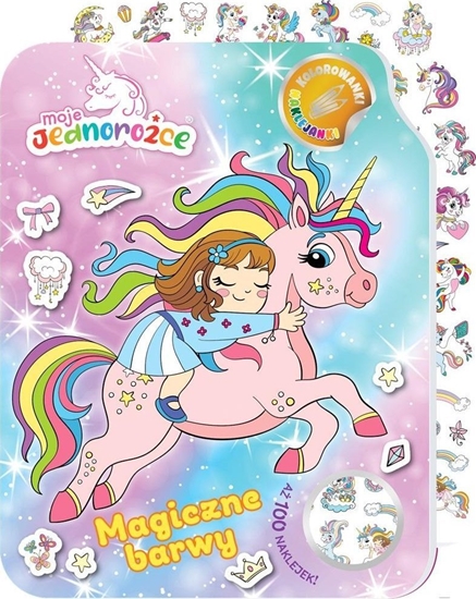 Picture of Media Service Zawada Moje Jednoroce. Kolorowanki naklejanki cz.2