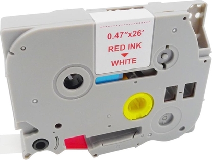 Attēls no Mediarange Schriftbandka. Brother TZ-232/TZe-232 12mm 8m rot