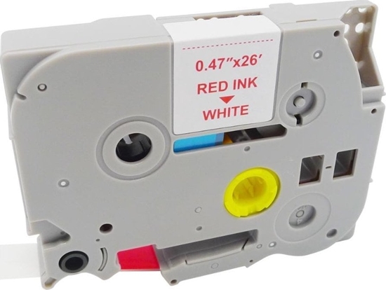 Picture of Mediarange Schriftbandka. Brother TZ-232/TZe-232 12mm 8m rot