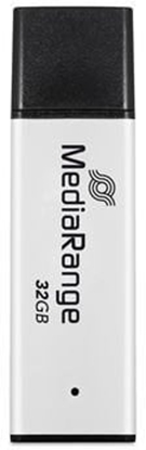 Picture of MediaRange MR1900 pami USB 32 GB USB Typu-A 3.2 Gen 1 (3.1 Gen 1) Czarny, Srebrny