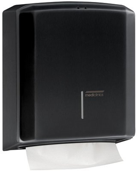 Изображение MEDICLINICS DT2106B Popierini Rankluosi Dozatorius, Juodas Epoksidas
