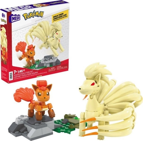 Изображение Mega Bloks Klocki Mega Pokemon Ewolucja Vulpixa