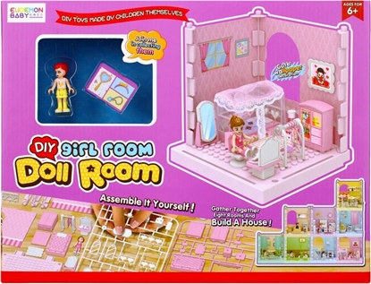 Изображение Figurka Mega Creative KLOCKI KONSTR POKOJ DZIEWCZ 35X27X6 MC WB 18/36