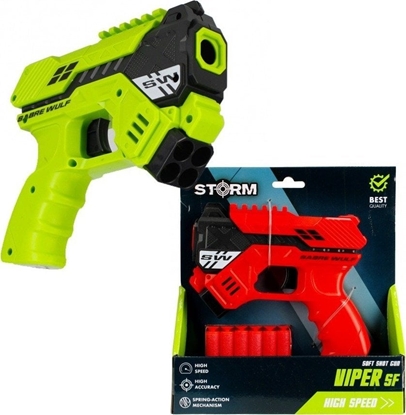 Attēls no Mega Creative Pistolet na strzaki z akcesoriami Mega Creative