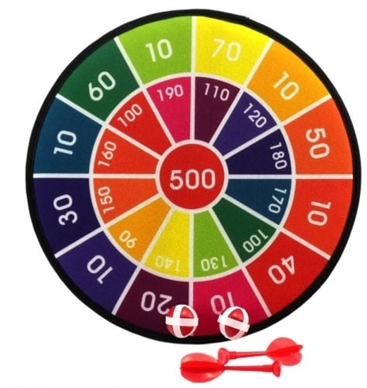 Picture of Mega Creative TARCZA Z pikami/rzutk 37X39 (F728)