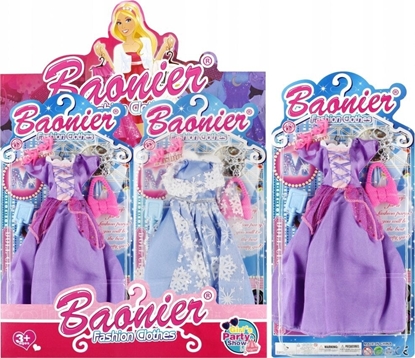 Attēls no Mega Creative UBRANKO DLA LALEK 17X35X3 MIX2 MC DISP 12/144