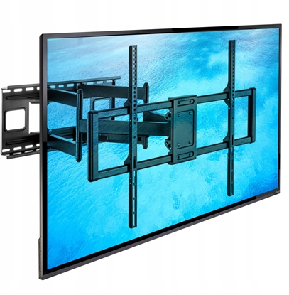 Attēls no MEGA-120 Super mocny obrotowy uchwyt do cikich i duych telewizorów LCD LED  55"-120"