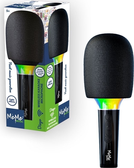 Изображение Meme Bezprzewodowy mikrofon z efektami wietlnymi
