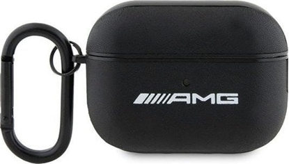 Picture of Mercedes Amg Amap2Slwk Airpods Pro 2 (2022/2023) Cover Czarny/Black Leather White Logo