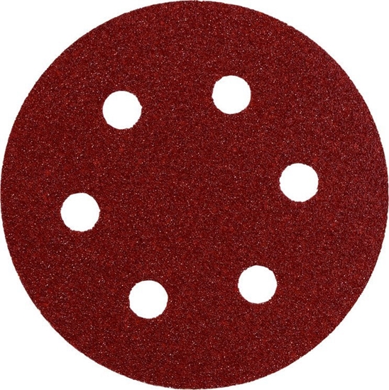 Picture of Metabo Metabo 624057000, Sanding disc, Polyester, Stainless steel, Steel, Wood, Brown, Round, 8 cm, 8 cm