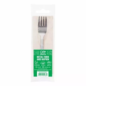 Attēls no Metala daksinas un salvetes komplekts Go Green 4743115012839