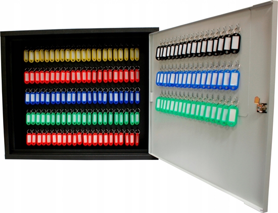 Picture of Metalplus Szafka wiszca na 150 kluczy z zawieszkami