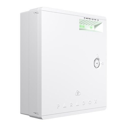 Picture of Metāla korpuss ar Paradox logoParedzēts Paradox apsardzes paneļiem, moduļiem28 x 29,5 x 8 cmTamperis