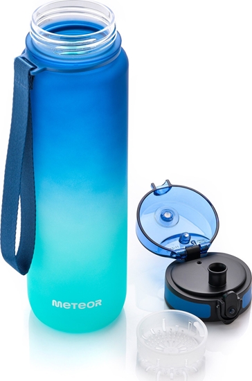 Picture of Meteor Bidon sportowy Meteor 1000 ml niebieski/turkusowy