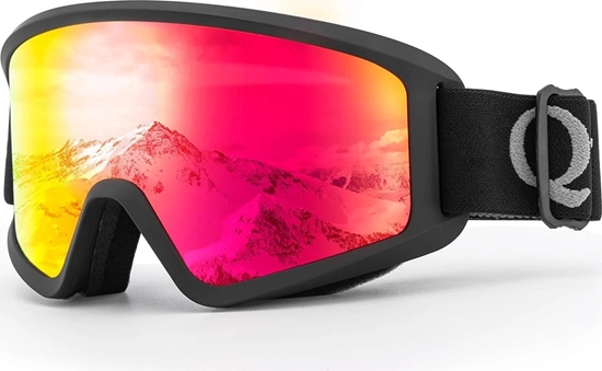 Picture of Meteor Gogle narciarskie Qunature White dla dorosych - czarne