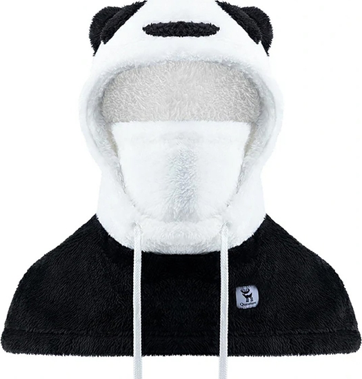 Picture of Meteor Kominiarka narciarska Qunature Panda dla dzieci/dorosych rozmiar L - czarna/biaa