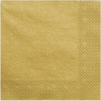 Attēls no MFP paper Serwetki trójwarstwowe zoty 40x40cm 20szt