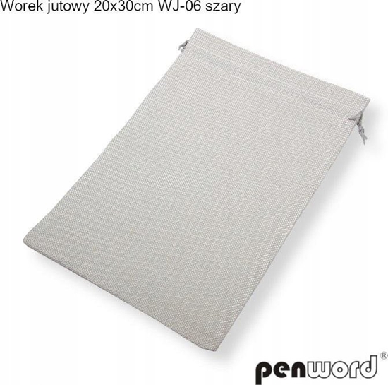 Picture of MFP paper Woreczek jutowy szary 30x20cm