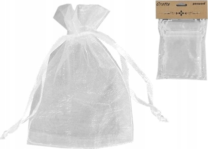 Attēls no MFP paper Woreczki organzowe biae 7x10cm 10szt