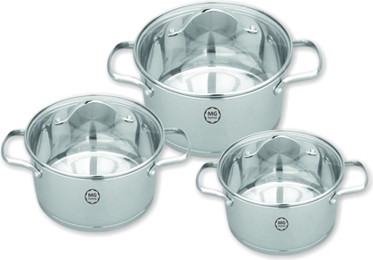 Изображение MG Home Zestaw garnków 18 20 24cm (7101017007)
