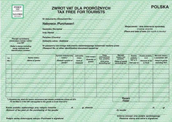 Picture of Michalczyk & Prokop ZWROT VAT DLA PODRÓNYCH A4 DRUK 180-1U