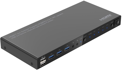 Attēls no Microconnect MC-HDMIKVM0401-USB3-4K bez kategorii