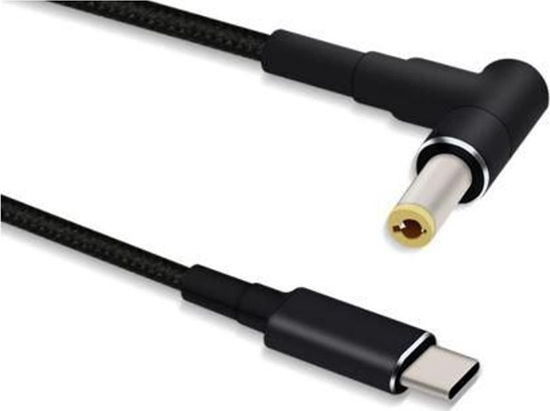 Picture of MicroConnect USB-C to DC 5,5*2,5mm 9V /