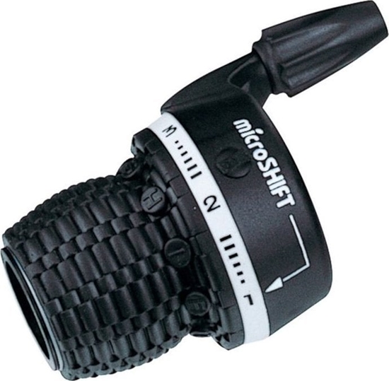 Picture of Microshift Manetka MICROSHIFT, Lewa, 3.rzdowa, Kompatybilna z Shimano, Twist Shifter, Friction (NEW)
