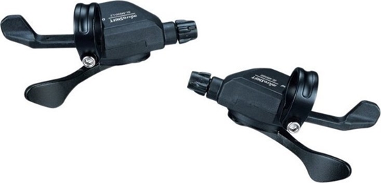 Picture of Microshift Manetki MICROSHIFT MARVO, Para, 9.rzdowe(2/3x9), Kompatybilne z Shimano, Xpress Trigger, Bez Wskanika Przeoe (NEW)